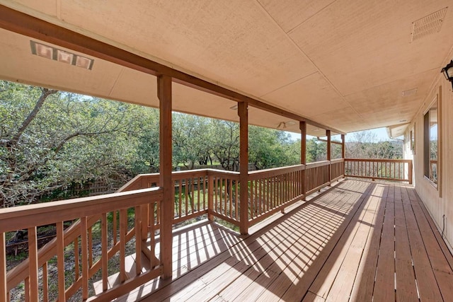 4113 Rimrock Dr, Lago Vista, TX 78645 - deck with visible vents