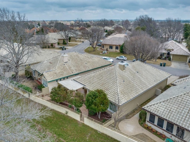 drone / aerial view featuring a residential view