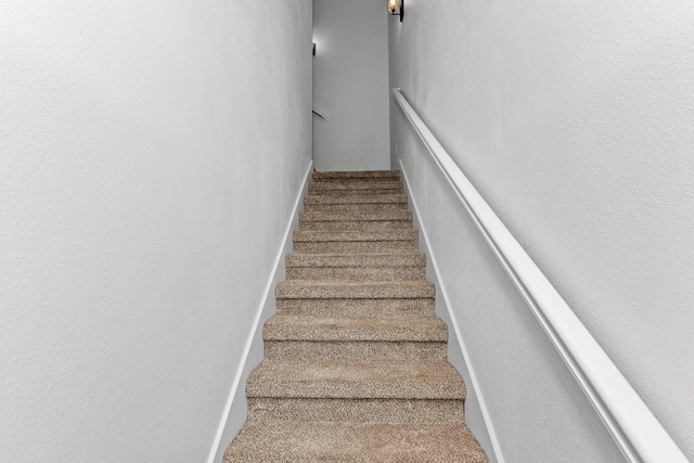 101 Saddle Mtn, Boerne, TX 78006 - stairway featuring carpet floors