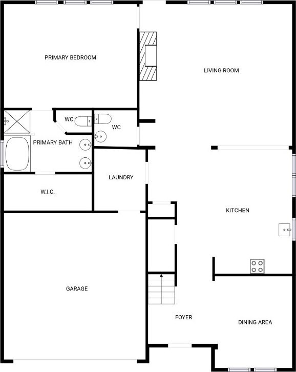 127 Campos Dr, Hutto, TX 78634 - view of home floor plan