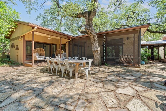 6615 La Concha Pass, Austin, TX 78749 - view of patio / terrace with outdoor dining area