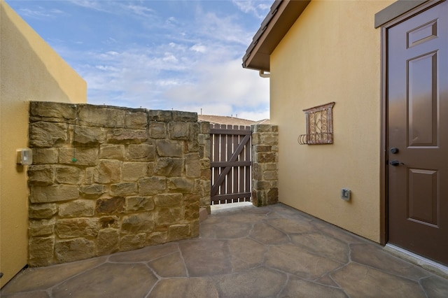 102 Gallia Dr Unit 3, Austin, TX 78734 - view of patio with a gate