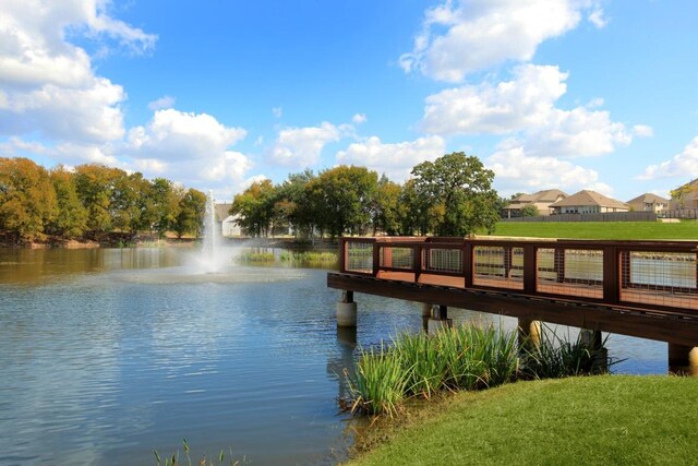 281 Gaida Loop, Georgetown, TX 78628 - dock area with a water view