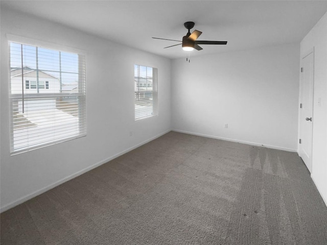 128 Gauntlet Dr, Jarrell, TX 76537 - unfurnished bedroom with carpet flooring and a ceiling fan