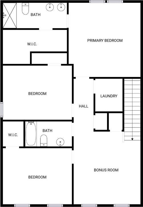 128 Gauntlet Dr, Jarrell, TX 76537 - view of floor plan / room layout