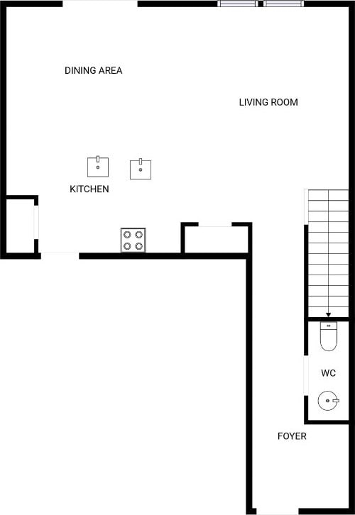 128 Gauntlet Dr, Jarrell, TX 76537 - view of room layout