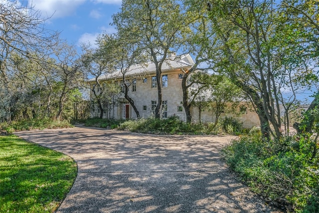 view of side of property