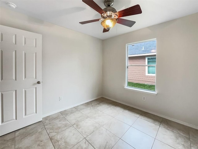 12804 Sago Palm Trl, Elgin, TX 78621 - empty room featuring a smoke detector and a ceiling fan
