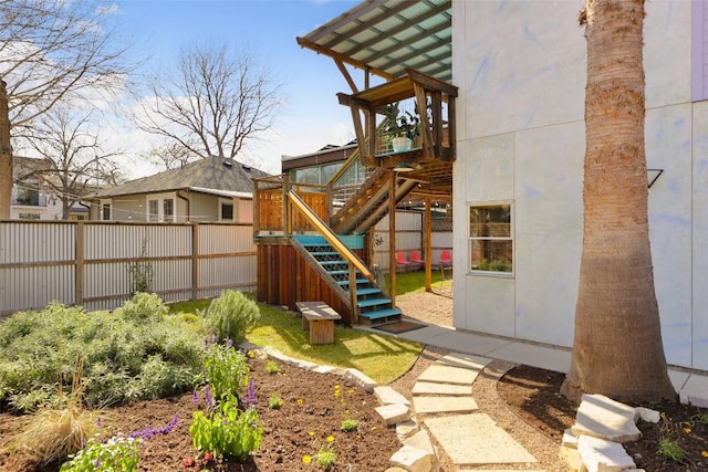 2010 S 2nd St, Austin, TX 78704 - view of yard with stairs