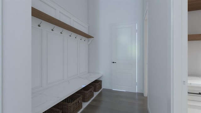 1832 Long Bow Dr, Leander, TX 78641 - mudroom with wood finished floors