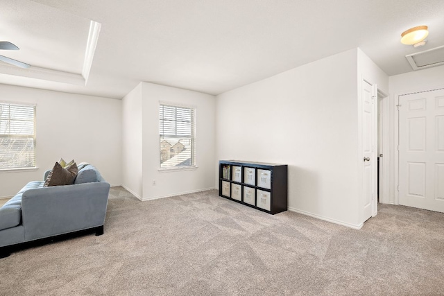 217 Bonnet Blvd, Georgetown, TX 78628 - sitting room with carpet, healthy amount of natural light, and baseboards