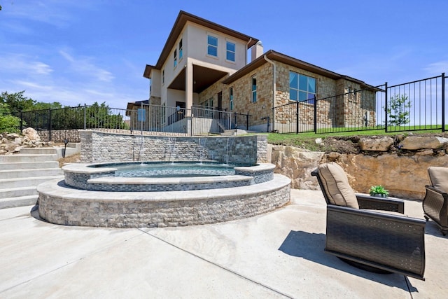 1104 Squaw Vly, Leander, TX 78641 - view of patio / terrace