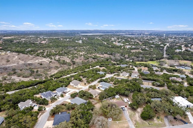 20602 Falcon, Lago Vista, TX 78645 - aerial view of property's location with nearby suburban area