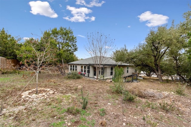 20602 Falcon, Lago Vista, TX 78645 - back of property