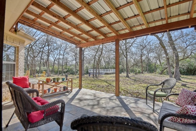 view of patio / terrace