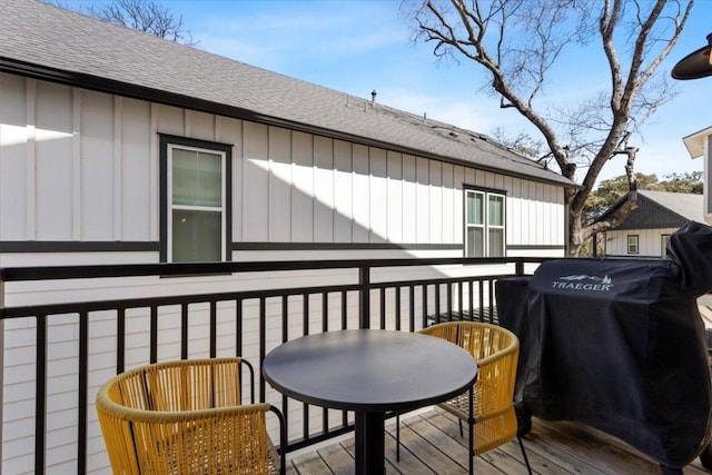 balcony with grilling area