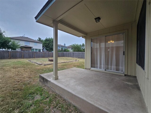 4533 Corran Ferry Loop, Austin, TX 78749 - fenced backyard featuring a patio area
