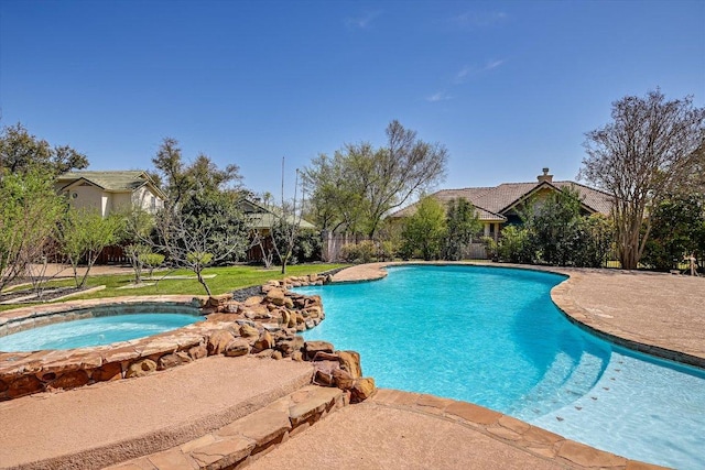 6 Wingreen Loop, The Hills, TX 78738 - swimming pool featuring an in-ground hot tub