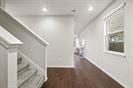 interior space with recessed lighting and wood finished floors