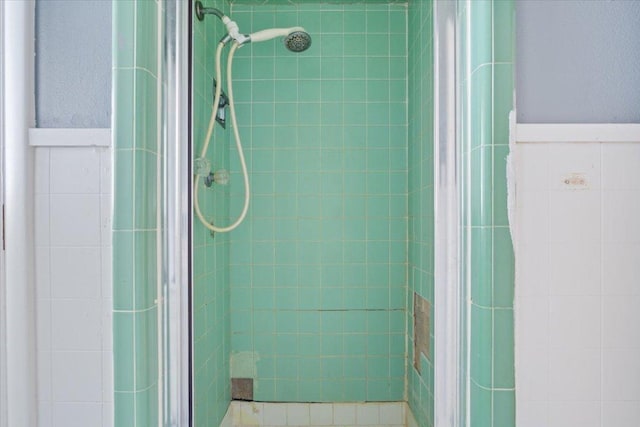 full bath with a stall shower