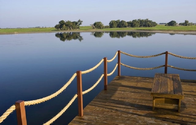 2629 Estefania Ln, Round Rock, TX 78665 - dock area featuring a water view
