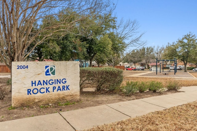 view of home's community with playground community