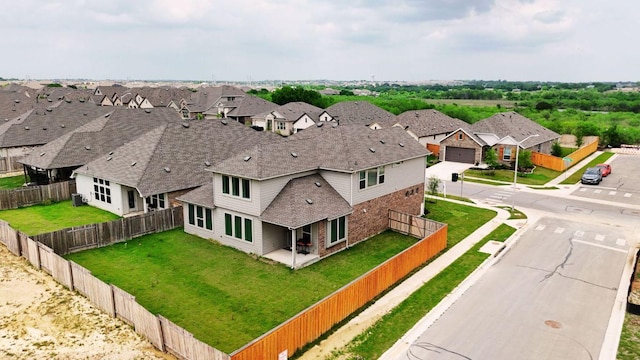 422 Biscayne Bay Bnd, Kyle, TX 78640 - birds eye view of property featuring a residential view