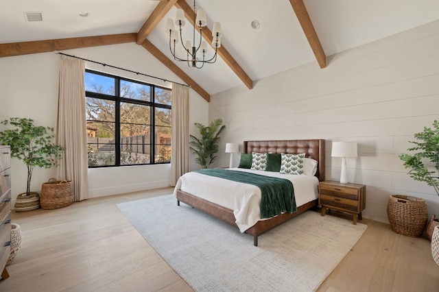 200 Birdstone Ln, Georgetown, TX 78628 - bedroom featuring a chandelier and light wood-style floors