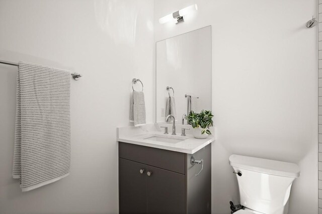 3402 Goodwin Ave Unit 1, Austin, TX 78702 - bathroom featuring toilet and vanity
