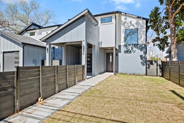 3402 Goodwin Ave Unit 1, Austin, TX 78702 - view of front of property with board and batten siding
