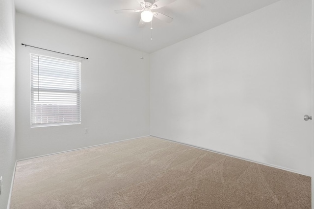 7016 Spirit Hill Rd, Austin, TX 78744 - carpeted spare room featuring ceiling fan