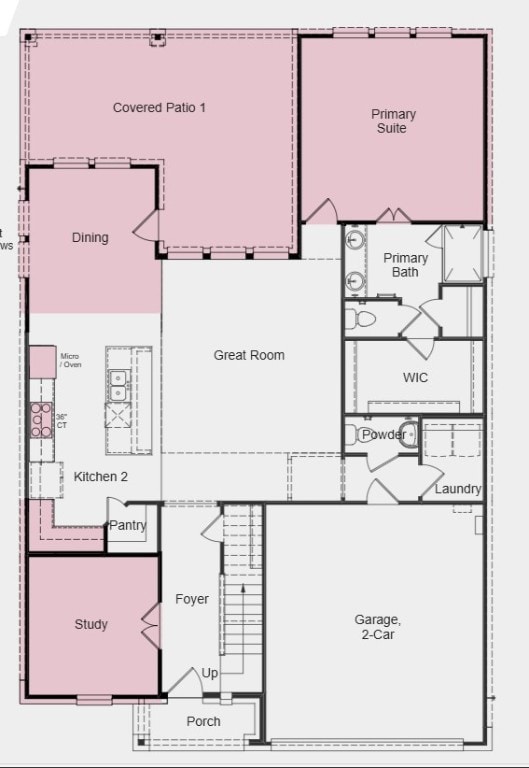 112 Amber Oak Ln, Georgetown, TX 78628 - home floor plan