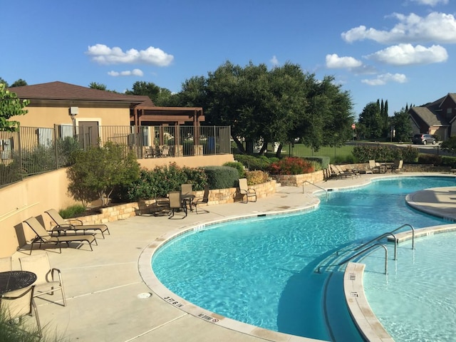 804 San Remo Blvd Unit 26B, Lakeway, TX 78734 - community pool featuring fence and a patio area