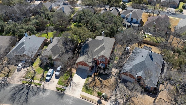 birds eye view of property featuring a residential view