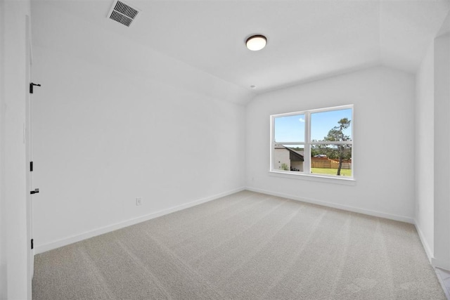 5804 Kelly Kyle Ave, Georgetown, TX 78628 - unfurnished room featuring lofted ceiling and light carpet