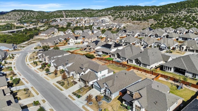 birds eye view of property featuring a residential view