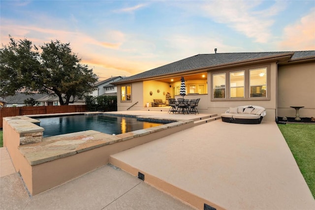 2717 Rain Song Dr, Leander, TX 78641 - view of pool featuring a patio area