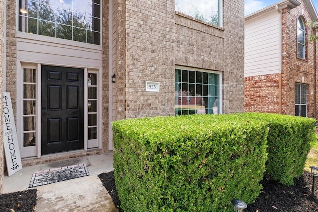 525 Golden Creek Dr, Round Rock, TX 78665 - entrance to property with brick siding