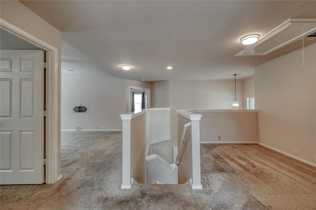 525 Golden Creek Dr, Round Rock, TX 78665 - basement featuring carpet floors, baseboards, and recessed lighting