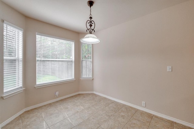 525 Golden Creek Dr, Round Rock, TX 78665 - spare room with light tile patterned flooring and baseboards