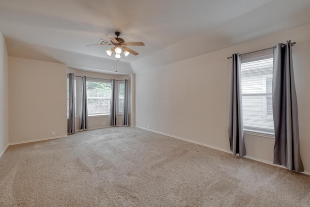 525 Golden Creek Dr, Round Rock, TX 78665 - carpeted spare room featuring a ceiling fan and baseboards
