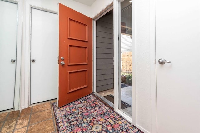 entryway featuring a wealth of natural light