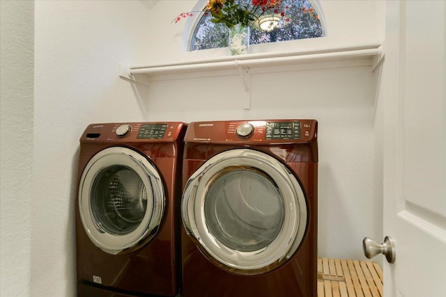 5908 Taylor Draper Cv, Austin, TX 78759 - washroom with washer and dryer