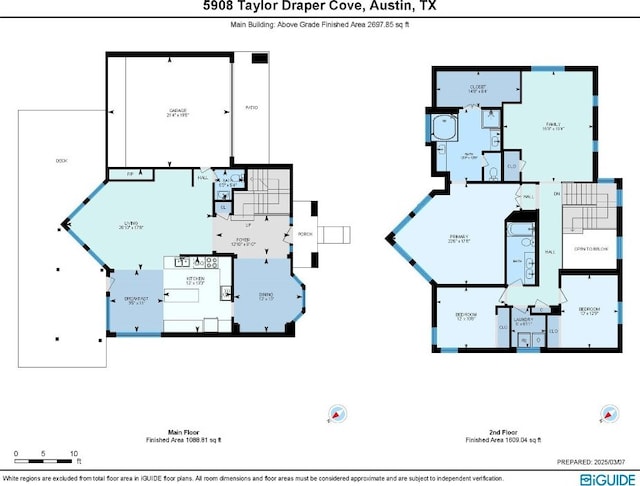 5908 Taylor Draper Cv, Austin, TX 78759 - view of room layout