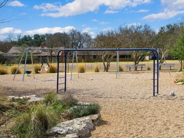 view of community playground