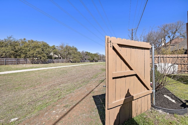 view of outdoor structure featuring fence