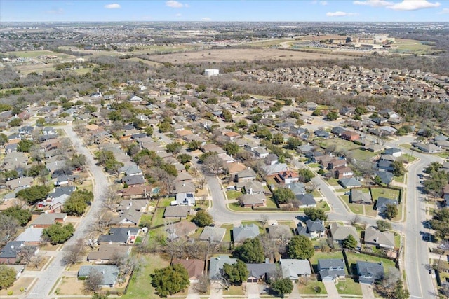 drone / aerial view featuring a residential view