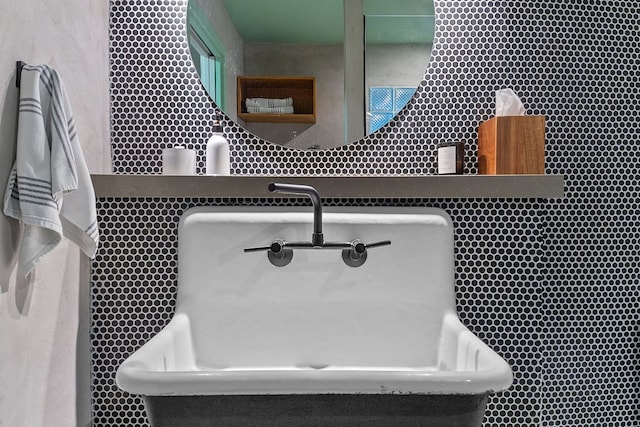 interior details with a sink