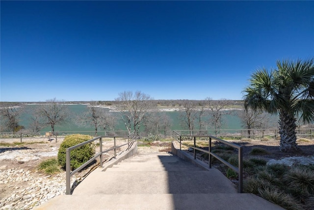 130 Sobrante Rd Unit 309, Belton, TX 76513 - water view with rural landscape and fence