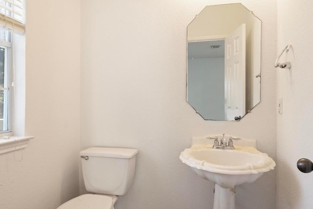 bathroom with toilet